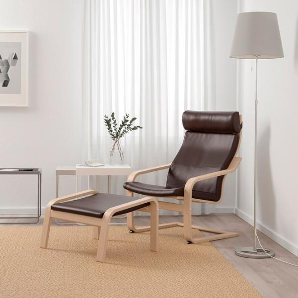 Fotoliu Ikea Poang Brown Beige photo 3 Fotoliu Ikea Poang Brown Beige photo 3