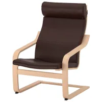 Кресло Ikea Poang Brown Бежевый photo 5
