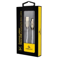 Кабель данных Cablexpert microUSB + USB Type-A 2 м / Белый photo 2