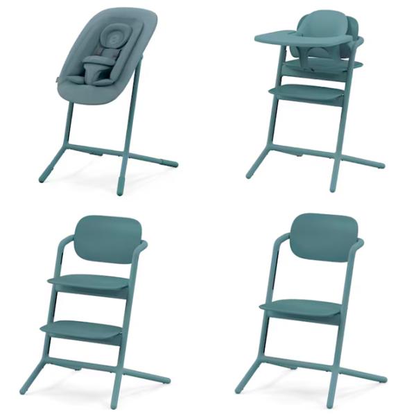 Scaun de masă Cybex Lemo 4in1 (521003199) / 6 luni / Stone Blue  photo 3