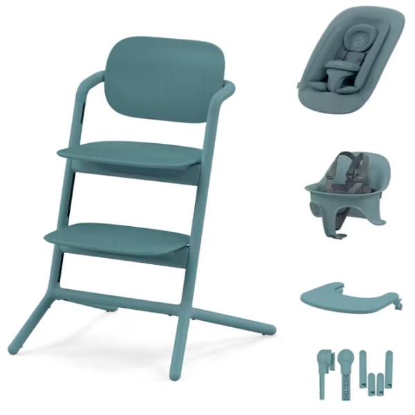 Scaun de masă Cybex Lemo 4in1 (521003199) / 6 luni / Stone Blue  photo 4