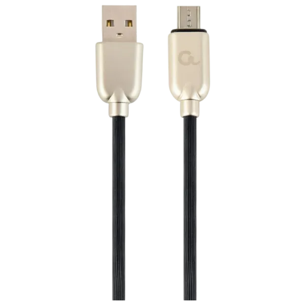 Кабель для телефона CC-USB2R-AMmBM-2M Cablexpert microUSB + USB Type-A 2 м / Черный photo 1