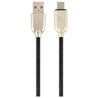 Кабель для телефона CC-USB2R-AMmBM-2M Cablexpert microUSB + USB Type-A 2 м / Черный