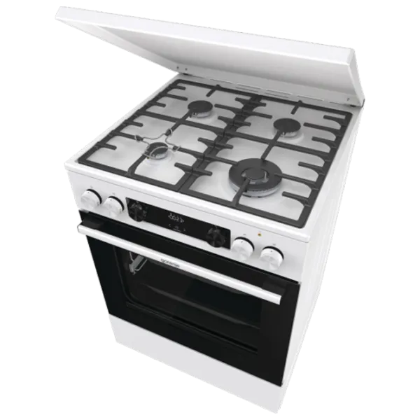 Aragaz Gorenje GKS6C71WA Pe gaz/ White/ Black photo 5 Aragaz Gorenje GKS6C71WA Pe gaz/ White/ Black photo 5