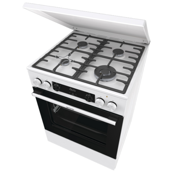 Aragaz Gorenje GKS6C71WA Pe gaz/ White/ Black photo 5 Aragaz Gorenje GKS6C71WA Pe gaz/ White/ Black photo 5
