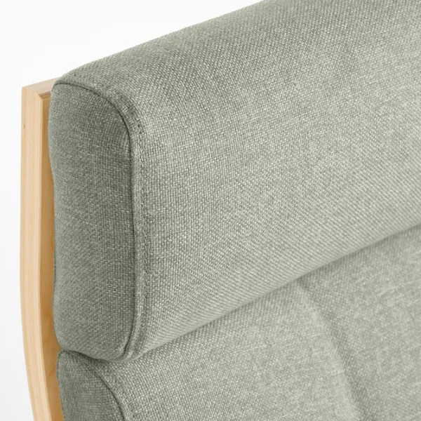 Кресло Ikea Poang Beige Light Green photo 4