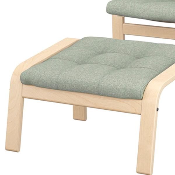 Кресло Ikea Poang Beige Light Green photo 5
