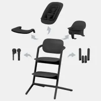 Scaun de masă Cybex Lemo 4in1 (521003207) / 6 luni / Stunning Black photo 2