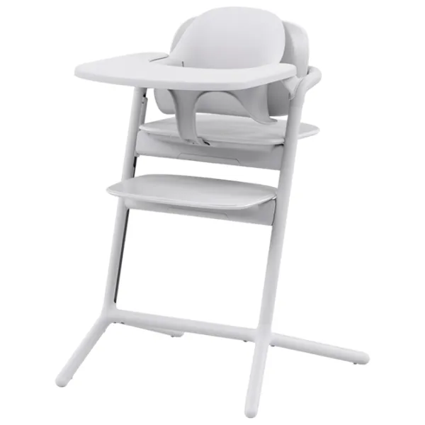 Scaun de masă Cybex Lemo 4in1 (521004829) / 6 luni / White  photo 1