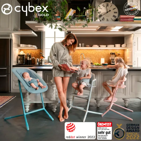 Scaun de masă Cybex Lemo 4in1 (521004829) / 6 luni / White  photo 7