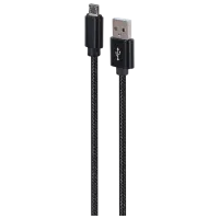 Cablu pentru telefon CCDB-mUSB2B-AMBM-6 Gembird microUSB + USB Type-A 1.8 m / Black