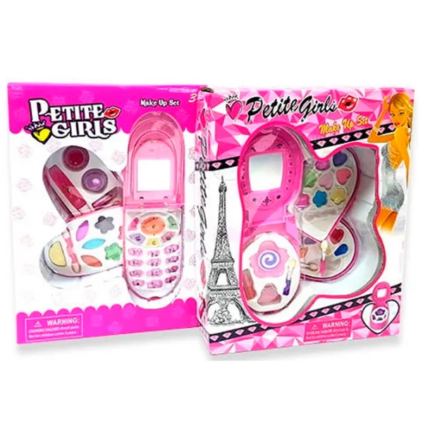 Set de creație Petite Girls Make-Up Set Telefon mobil 02859 5+ / Multicolor Pink photo 2