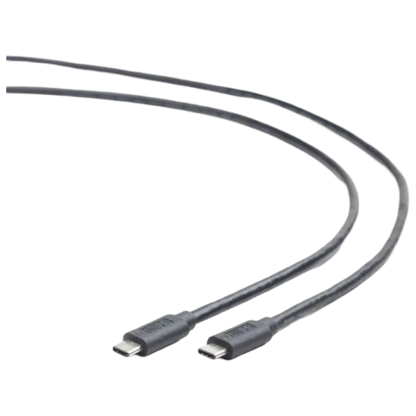 Cablu de date CCP-USB3.1-CMCM-1M Gembird USB Type-C + USB Type-C 1 m / Black photo 2