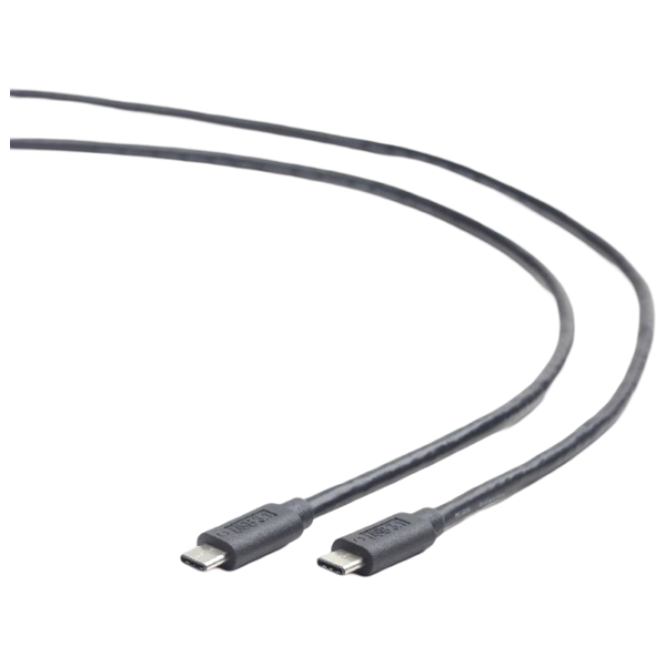 Cablu de date CCP-USB3.1-CMCM-1M Gembird USB Type-C + USB Type-C 1 m / Black photo 2