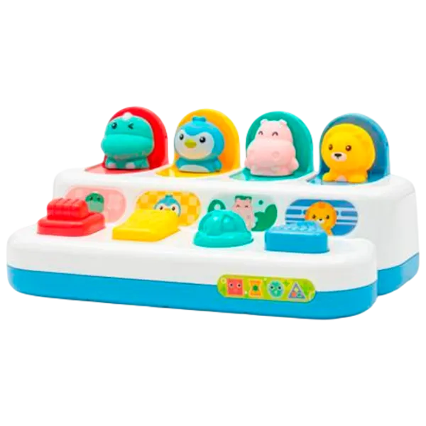 Set de creație Baby Mix Peekaboo Animals 56437 3+ / Multicolor White photo 1 Set de creație Baby Mix Peekaboo Animals 56437 3+ / Multicolor White photo 1