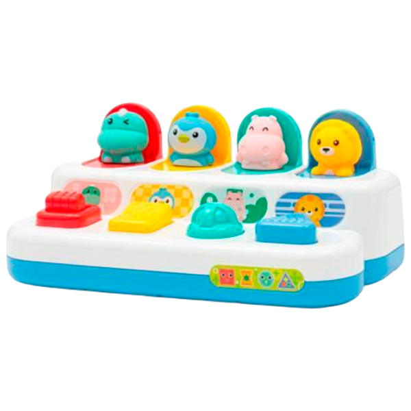 Set de creație Baby Mix Peekaboo Animals 56437 3+ / Multicolor White photo 1 Set de creație Baby Mix Peekaboo Animals 56437 3+ / Multicolor White photo 1