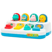 Креативный набор Baby Mix Peekaboo Animals 56437 3+ / Разноцветный Белый