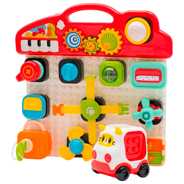 Jucărie interactivă Baby Mix Musical Play Board 56436 1.5+ / Multicolor Red photo 1 Jucărie interactivă Baby Mix Musical Play Board 56436 1.5+ / Multicolor Red photo 1