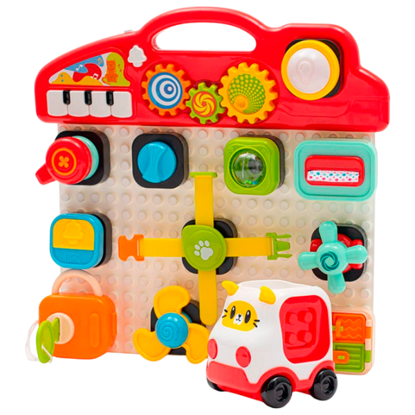 Jucărie interactivă Baby Mix Musical Play Board 56436 1.5+ / Multicolor Red photo 1 Jucărie interactivă Baby Mix Musical Play Board 56436 1.5+ / Multicolor Red photo 1