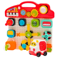 Интерактивная игрушка Baby Mix Musical Play Board 56436 1.5+ / Разноцветный Красный