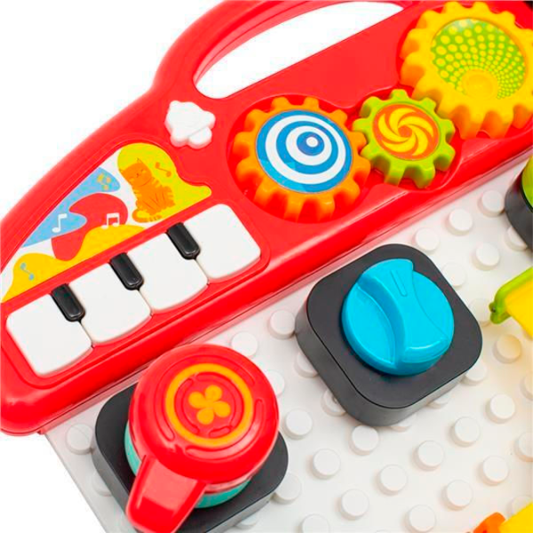 Jucărie interactivă Baby Mix Musical Play Board 56436 1.5+ / Multicolor Red photo 3 Jucărie interactivă Baby Mix Musical Play Board 56436 1.5+ / Multicolor Red photo 3