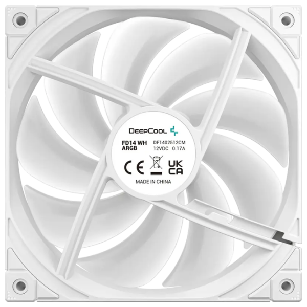Вентилятор для корпуса Deepcool FD14 ARGB Гидравлический подшипник / 1650 об/мин photo 6
