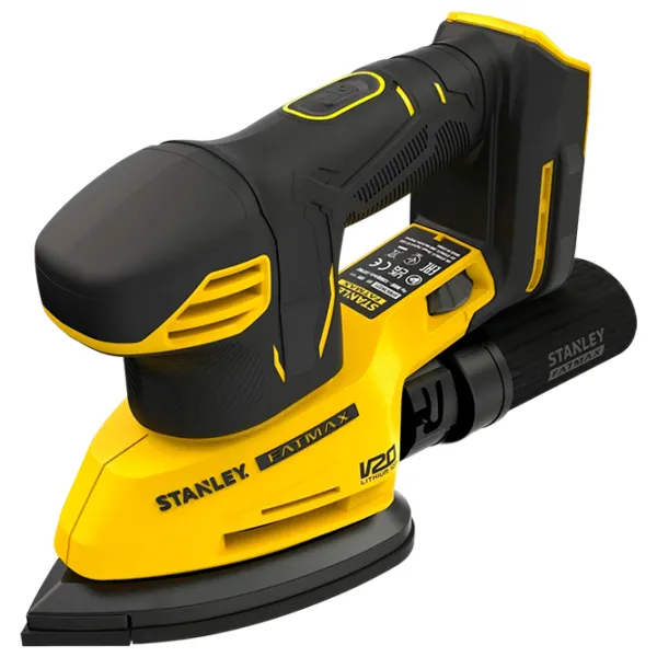 Шлифовальная машина Stanley SFMCW221B многофункциональная / 120 Вт / Желтый photo 1
