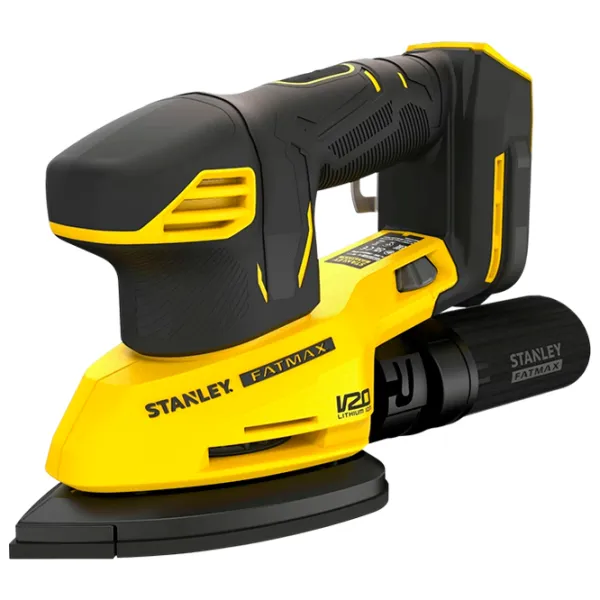 Шлифовальная машина Stanley SFMCW221B многофункциональная / 120 Вт / Желтый photo 2