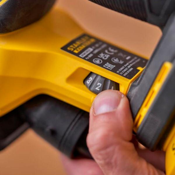 Шлифовальная машина Stanley SFMCW221B многофункциональная / 120 Вт / Желтый photo 6