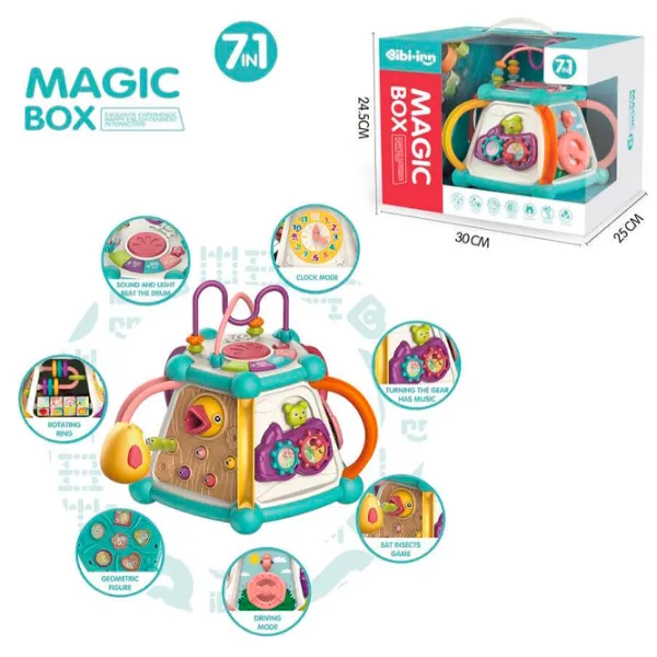 Интерактивная игрушка Chipolino Magic Box DIG024648A53 18+ месяцев / Разноцветный Разноцветный photo 2