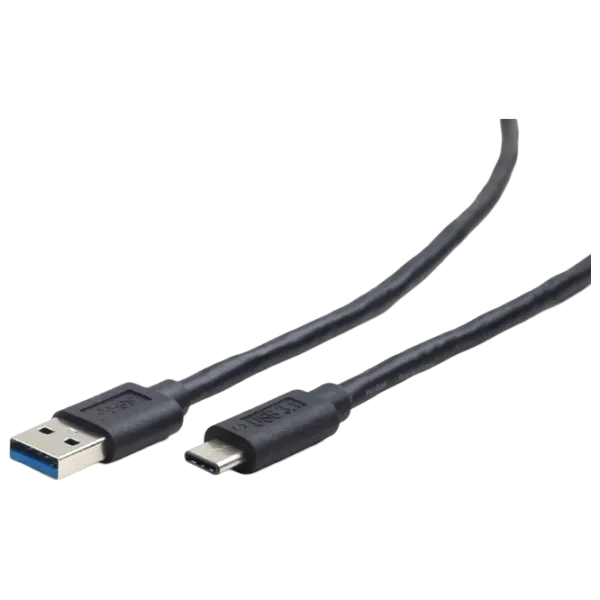 Cablu de date Cablexpert USB Type-C + USB Type-A 3 m / Black photo 2