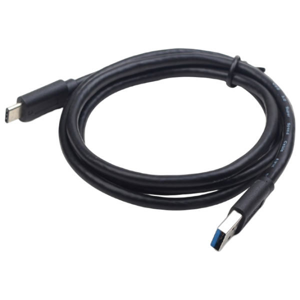 Cablu de date Cablexpert USB Type-C + USB Type-A 0.5 m / Black photo 2 Cablu de date Cablexpert USB Type-C + USB Type-A 0.5 m / Black photo 2