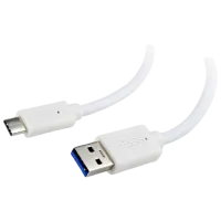 Кабель данных Cablexpert USB Type-C + USB Type-A 0.5 м / Белый photo 3
