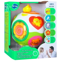 Jucărie interactivă Hola Toys Minge muzicală HT 938 6 luni / Multicolor Multicolor