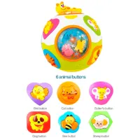 Jucărie interactivă Hola Toys Minge muzicală HT 938 6 luni / Multicolor Multicolor photo 2