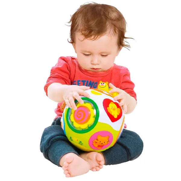 Jucărie interactivă Hola Toys Minge muzicală HT 938 6 luni / Multicolor Multicolor photo 5