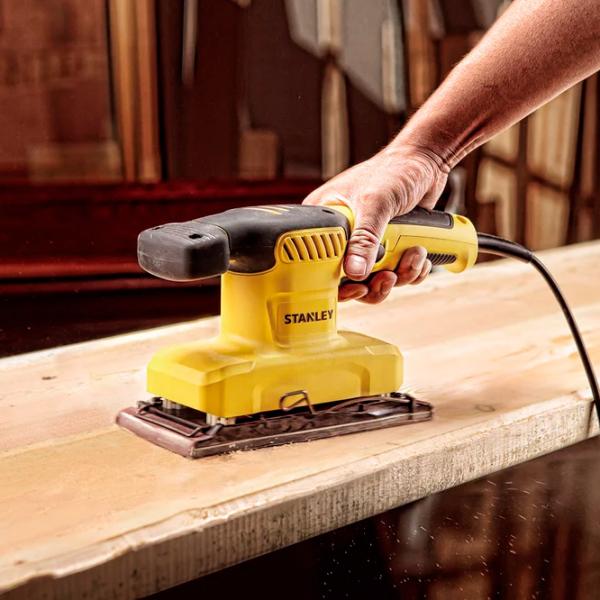 Șlefuitor Stanley SS28 Cu vibrații / 280 W / Yellow photo 5 Șlefuitor Stanley SS28 Cu vibrații / 280 W / Yellow photo 5