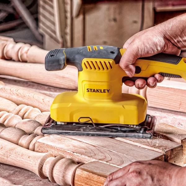 Șlefuitor Stanley SS28 Cu vibrații / 280 W / Yellow photo 7 Șlefuitor Stanley SS28 Cu vibrații / 280 W / Yellow photo 7