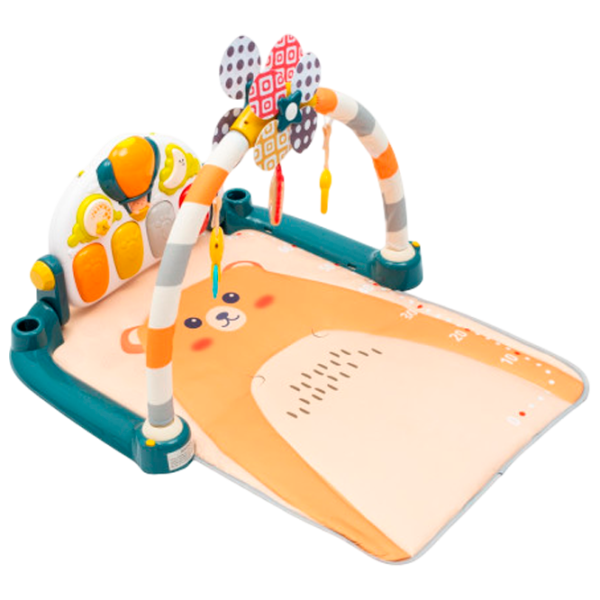 Jucărie interactivă Baby Mix Covoraș de joacă 53213 6 luni / Multicolor Orange photo 1