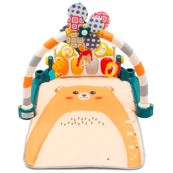 Jucărie interactivă Baby Mix Covoraș de joacă 53213 6 luni / Multicolor Orange photo 3