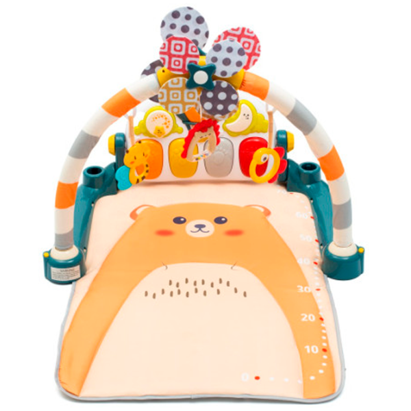 Jucărie interactivă Baby Mix Covoraș de joacă 53213 6 luni / Multicolor Orange photo 3