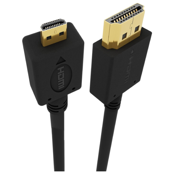 Cablu video Cablexpert HDMI + Micro HDMI 1.8 m / Black photo 2 Cablu video Cablexpert HDMI + Micro HDMI 1.8 m / Black photo 2