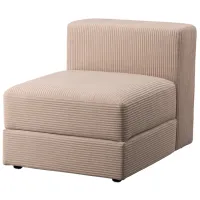 Кресло Ikea Jattebo/Samsala Черный Бежевый