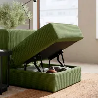 Кресло Ikea Jattebo/Samsala Черный Зеленый photo 2