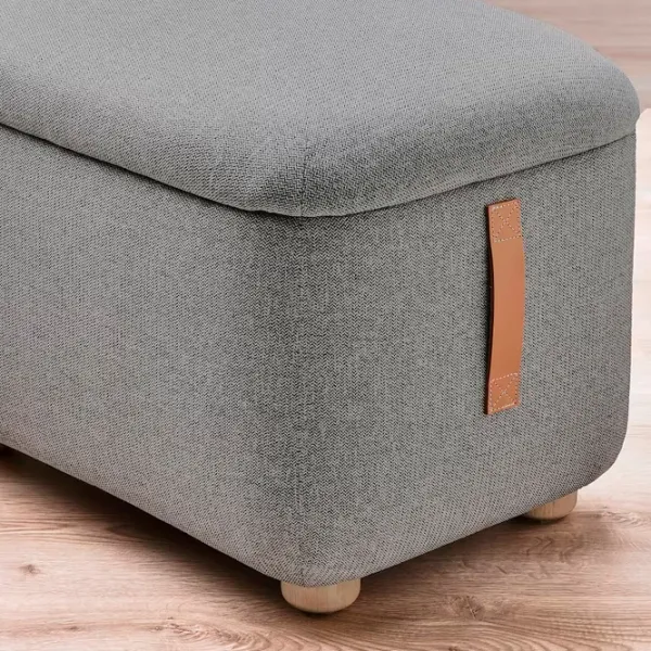 Кресло Ikea Oskarshamn/Tibbleby Beige Серый photo 5