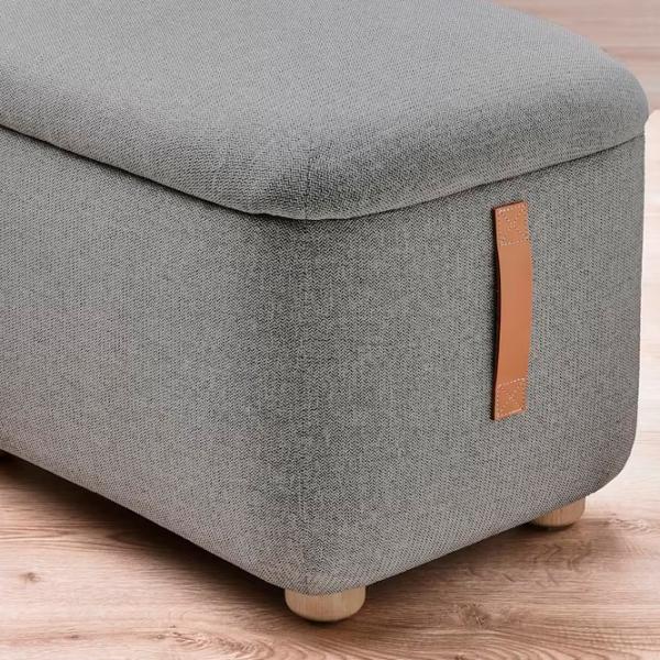 Кресло Ikea Oskarshamn/Tibbleby Beige Серый photo 5