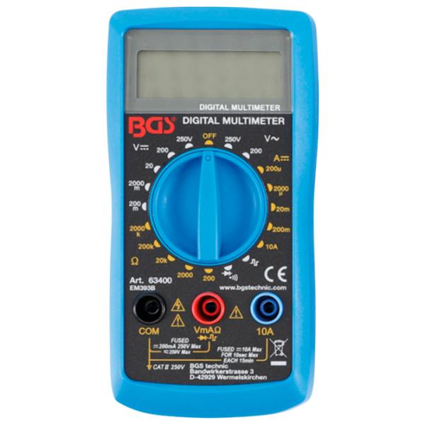Multimetru BGS 63400 Digital / 2000 MOm photo 1