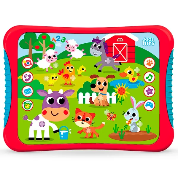 Jucărie interactivă Kids Hits Tabletă Ferma Mea KH01/004 36 luni / Multicolor Red photo 2 Jucărie interactivă Kids Hits Tabletă Ferma Mea KH01/004 36 luni / Multicolor Red photo 2