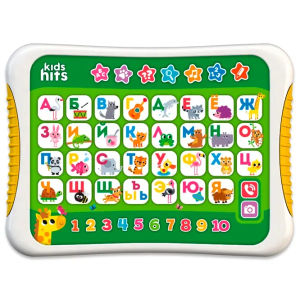 Jucărie interactivă Kids Hits Tabletă ALFABETUL DISTRACTIV KH01/003 36 luni / Multicolor Green photo 3 Jucărie interactivă Kids Hits Tabletă ALFABETUL DISTRACTIV KH01/003 36 luni / Multicolor Green photo 3
