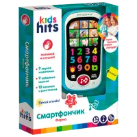 Интерактивная игрушка Kids Hits Смартфончик ферма KH03/001 2+ / Разноцветный Синий